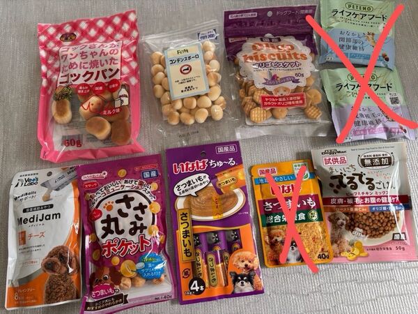 【新品、未開封】ドッグトリーツ 犬用 おやつ コックパン ミルク味 ちゅーる他