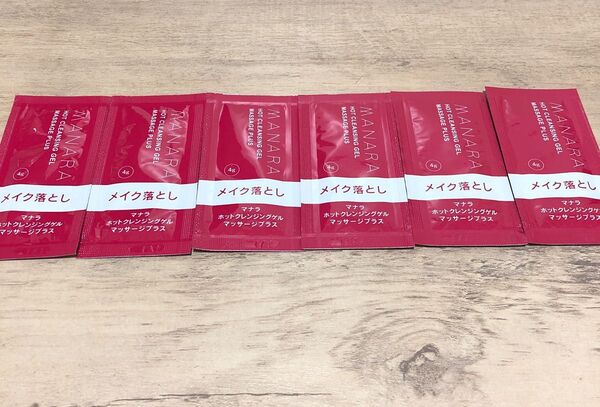 マナラ ホットクレンジングゲル マッサージプラス サンプル 6個セット
