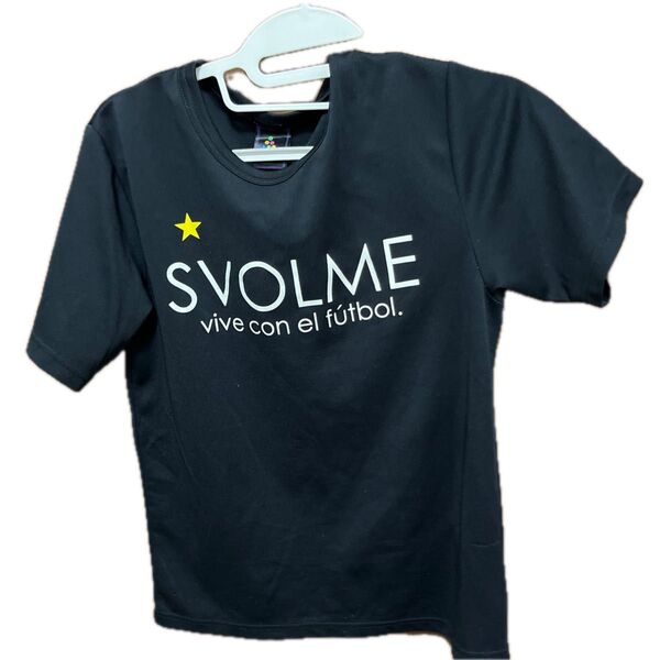 美品。 SVOLME Tシャツ ブラック サッカー フットサル スポーツ ウェア Sサイズ