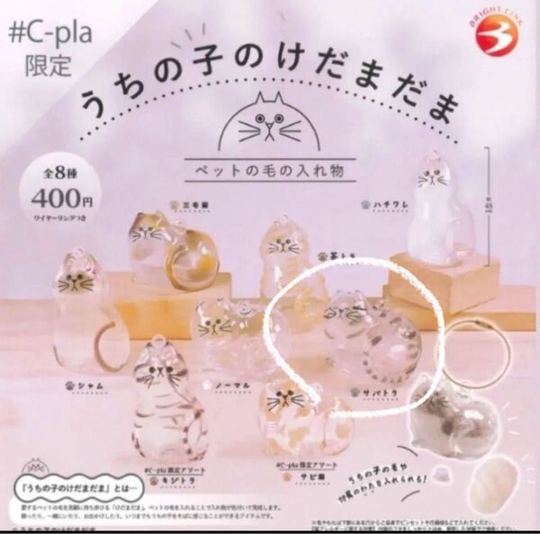 【新品未使用】 うちの子のけだまだま サバトラ ガチャ