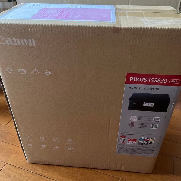 Canon PIXUS TS8830 インクジェット複合機 プリンター ブラック 新品未開封