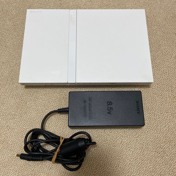 【動作品】ps2本体 scph-70000/ACアダプター やや難あり