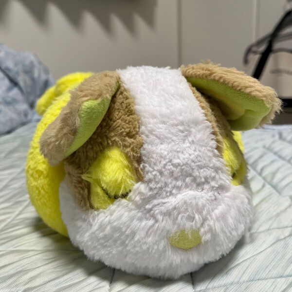 ポケモンセンター ポケセン みんなおつかれさま 寝そべり ワンパチ ぬいぐるみ 紙タグ無し 中古