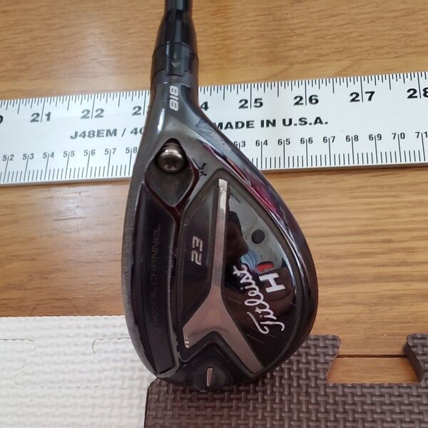 Titleist 818 H1、23° ユーティリティ、MCI、70-S装着モデルです。ヘッドカバー(現状品)付属します。