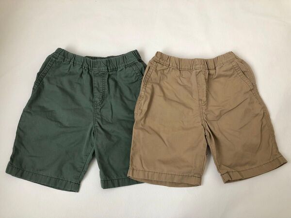 【120サイズ】UNIQLO ユニクロ イージーショートパンツ ハーフパンツ