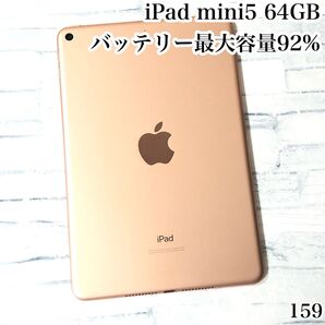 iPad mini5 64GB wifiモデル 管理番号:159
