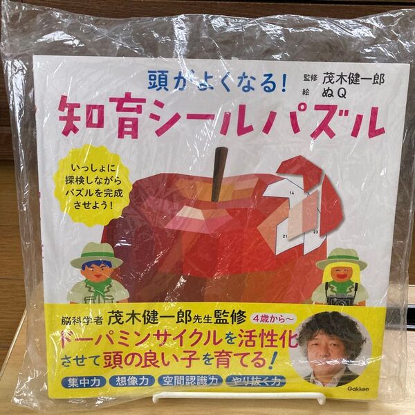 【新品】頭がよくなる!知育シールパズル