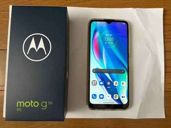 moto g50 5G 6.5インチ メモリー4GB ストレージ128GB テンダーグリーン