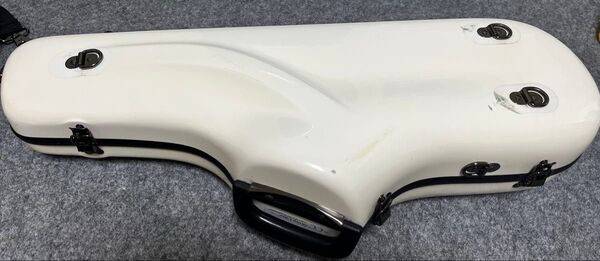 アルトサックス用ケース C.C.シャイニーケース ホワイト