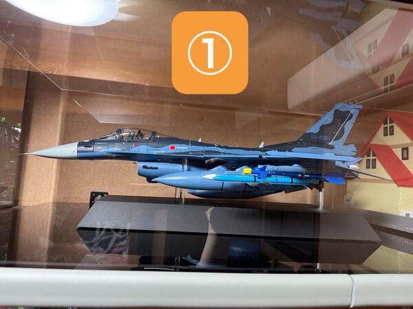 ※2個購入してください※【最終出品・最終値下】デアゴスティーニ F-2戦闘機 特注ケース付き
