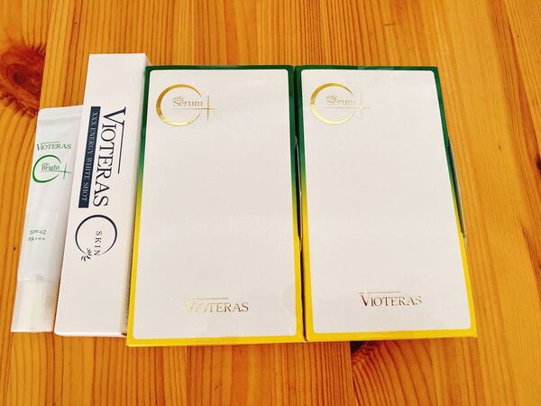 Vioteras C+クリアセラム 20mL 2本 ファンデーション クリーム付き ヴィオテラス