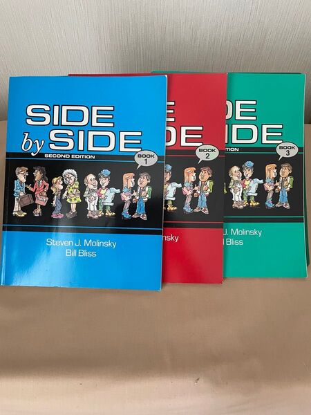 Side by Side 教材セット(3冊) 英語学習