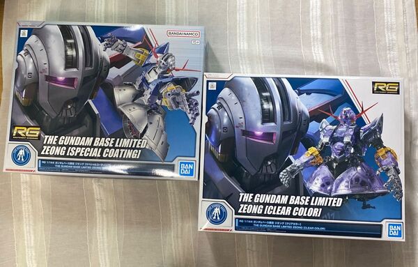 ガンダムベース RG 1/144 サザビー クリアカラー と スペシャルコーティング セット