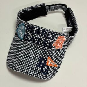 新品!パーリーゲイツ PEARLYGATES ゴルフ サンバイザー