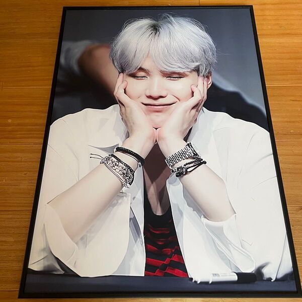 BTS SUGA ユンギ 額縁 パネル マスタニム マスター 2枚セット