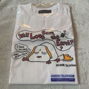24時間テレビ チャリティーTシャツ BTS JIN ジンくん 着用 Sサイズ 未使用 白