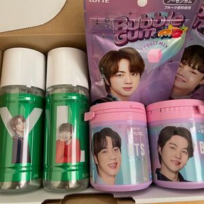 BTS ロッテ キシリトールガム ボトルガム オリジナルボトル 公式 6点セット
