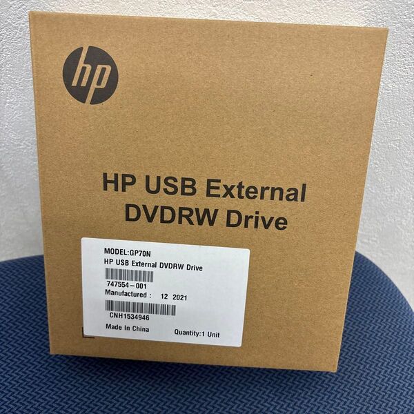 新品未開封 HP USB External DVDRW Drive GP70N HP USBスーパーマルチドライブ