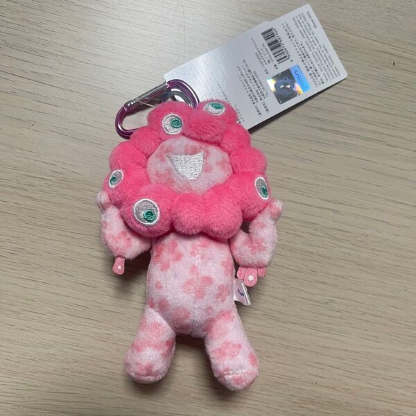 ミャクミャク カラビナ付きマスコット キーチェーン キーホルダー 桜 さくら ピンク 大阪万博 関西万博