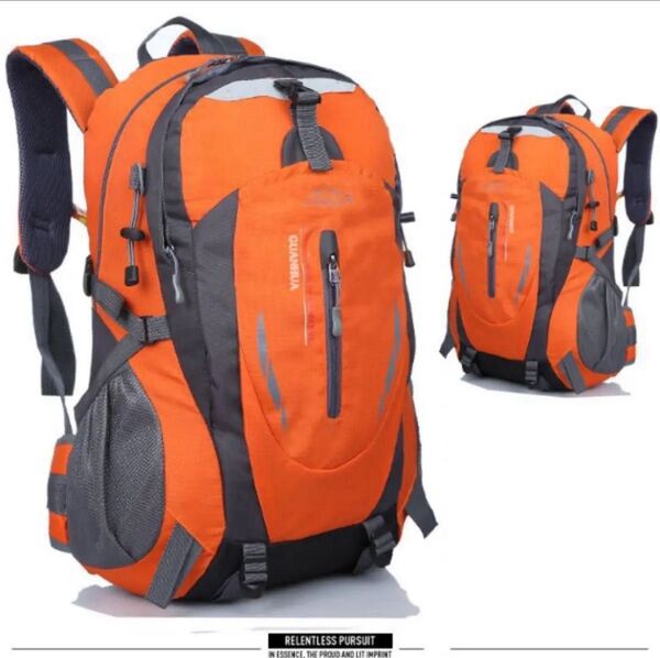 【人気】登山用 リュックサック 大容量 アウトドアパック オレンジ/バックパック セール 送料無料 男女兼用 普段使い キャンプ