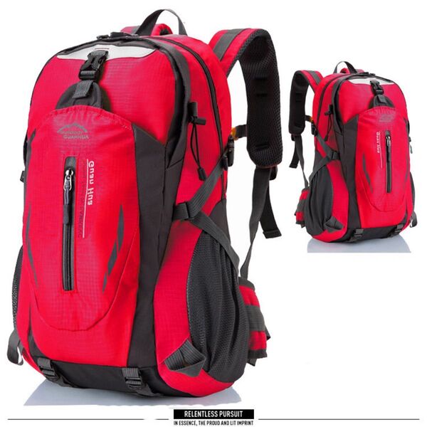 【人気】登山用 リュックサック 大容量 アウトドアパック レッド/バックパック セール 送料無料 男女兼用 普段使い キャンプ