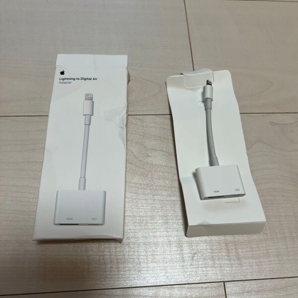 Apple Lightning Digital AVアダプタ 純正品 ケーブルセット