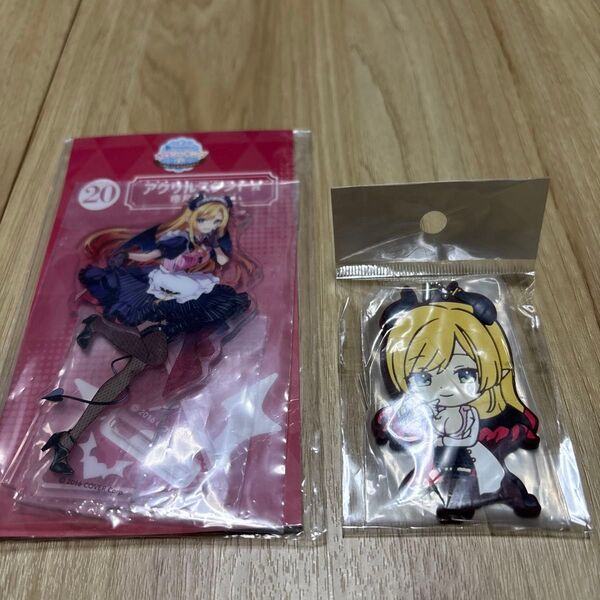 ホロライブ 癒月ちょこ アクリルスタンド&ラバーキーホルダー