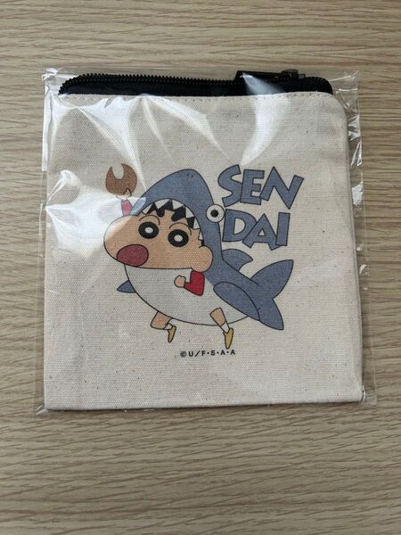 クレヨンしんちゃん ノベルティミニポーチ 仙台 新品未開封