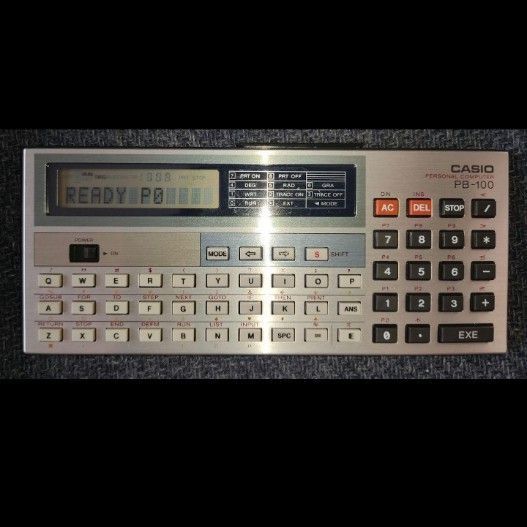 CASIO カシオ PB-100 ポケコン ポケットコンピュータ 拡張メモリ無