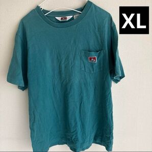 エメラルドグリーン Tシャツ BEN DAVIS ベンデイビス 半袖