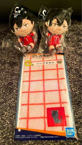 フリューくじアニメ「ハイキュー!!」ぬいもっちC賞 音駒高校(黒尾鉄朗)