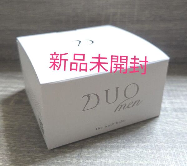 新品未開封 DUO men デュオ メン ザ ウォッシュバーム 90g