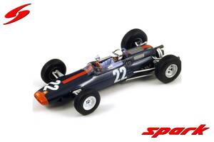 ■スパークモデル 1/43 1965 ロータス25 #22 I.アイルランド ベルギーGP