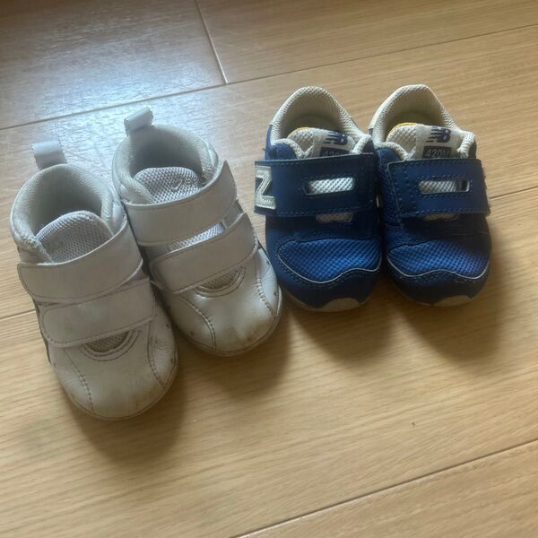 スニーカー キッズ 12cm 12.5cm ニューバランス asics スクスク 運動シューズ ベビーシューズ