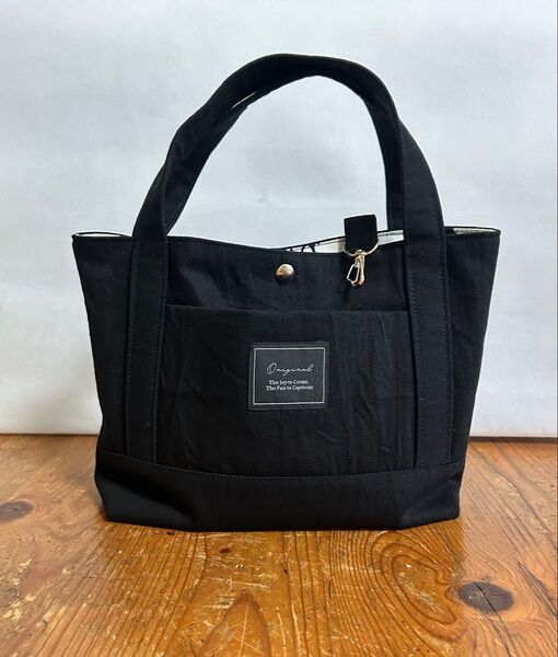 【ハンドメイド】 ミニトートバッグ ランチバッグ お散歩バッグ