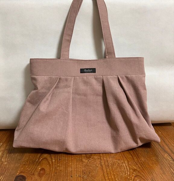 【ハンドメイド】 ギャザーバッグ ショルダーバッグ トートバッグ