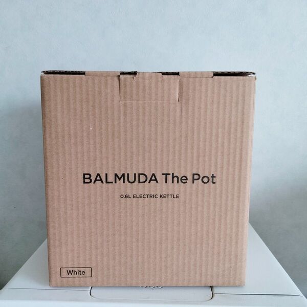 【1度だけ使用】BALMUDA 電気ケトル バルミューダ 白 ホワイト 618