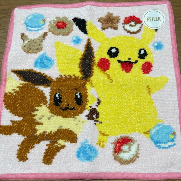 フェイラー ハンカチ ポケモン ピカチュウ イーブイ