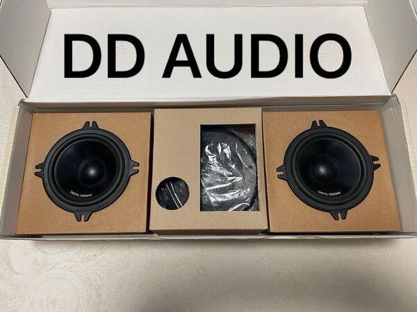 【希少】DD AUDIO DIGITAL DESIGNS 5.2ウーファー セパレートスピーカー ネットワーク 未使用グリル付き!