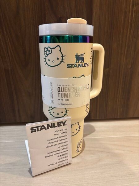 スタンレー STANLEY ハローキティタンブラー アイボリーキティちゃん 海外限定 1.18L 魔法瓶 断熱 水筒 保冷