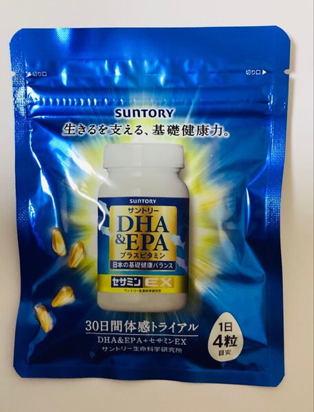 サントリー DHA&EPA+セサミンEX 120粒 栄養補助食品 2027年2月