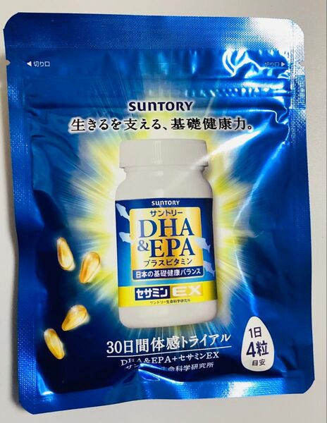 サントリー DHA&EPA+セサミンEX 120粒 栄養補助食品 2027年2月