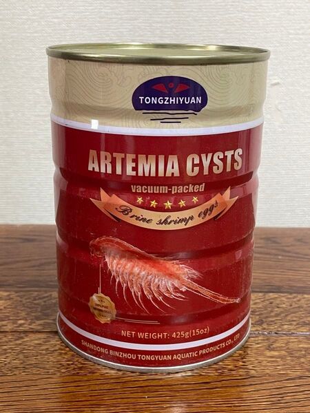 高品質ブラインシュリンプ 425g 孵化率90% ブラインシュリンプ らんちゅう メダカ