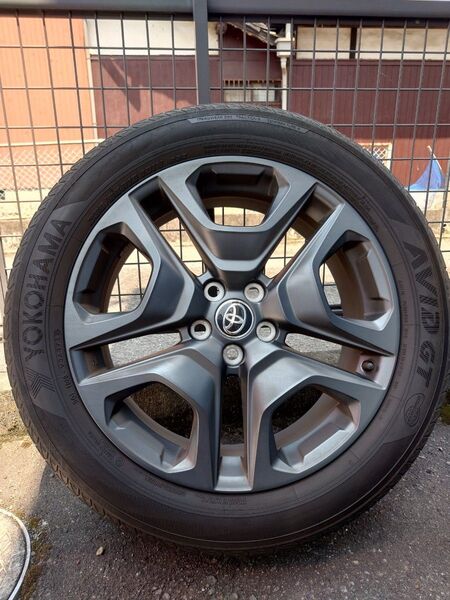 トヨタ RAV4 純正アルミホイール&タイヤ 235/55R19 4本 YOKOHAMA 19インチ 中古