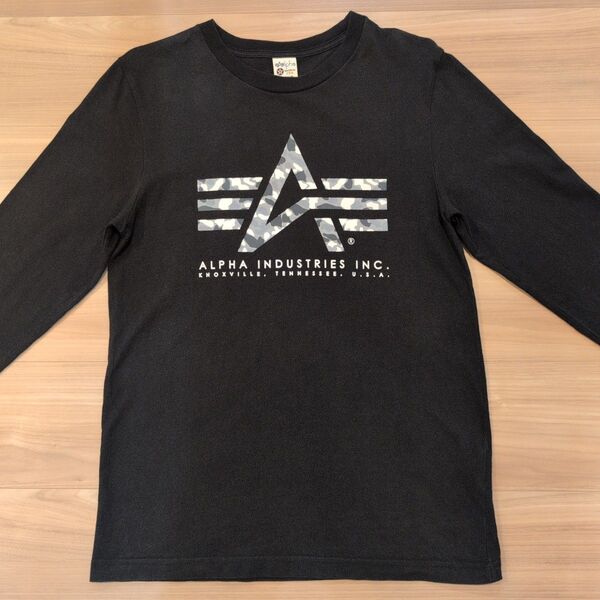 ALPHA industries inc ロンT Mサイズ