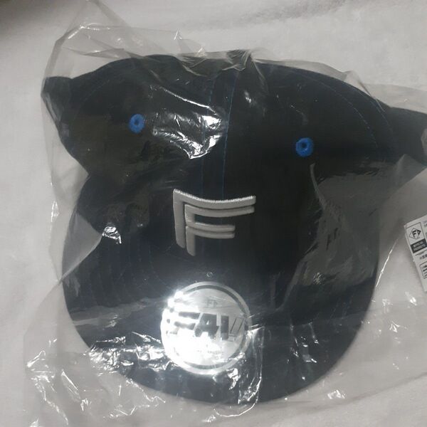 新品未開封 ◆日ハム ファイターズ Fロゴ キャップ 黒