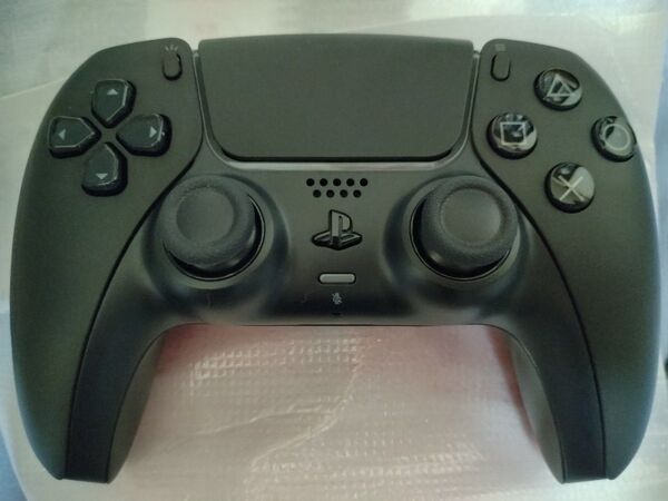 PS5 DualSense ワイヤレスコントローラー ミッドナイト ブラック (CFI-ZCT1J01)