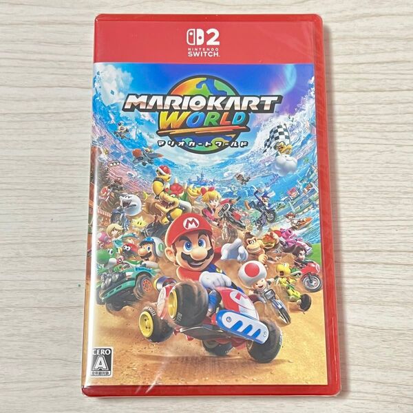 【新品未開封】Nintendo Switch 2 マリオカートワールド ソフト パッケージ版
