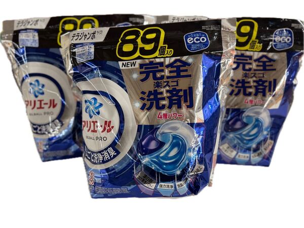 アリエール ジェルボール PRO テラジャンボサイズ 89個×3袋(267個)まとめ買い ②