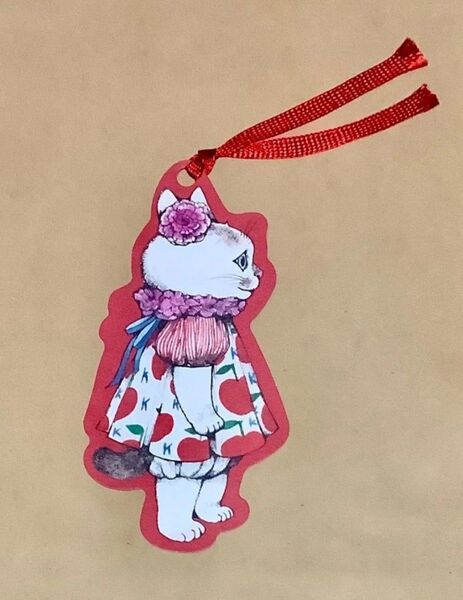 Antica Libreria K限定 しおり こはるちゃん ダイカット ボリス雑貨店 ヒグチユウコ